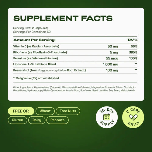 Liposomal Glutathione Supplement
