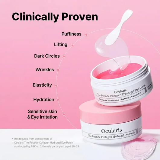 Ocularis Peptide Collagen Hydrogel Eye Patches